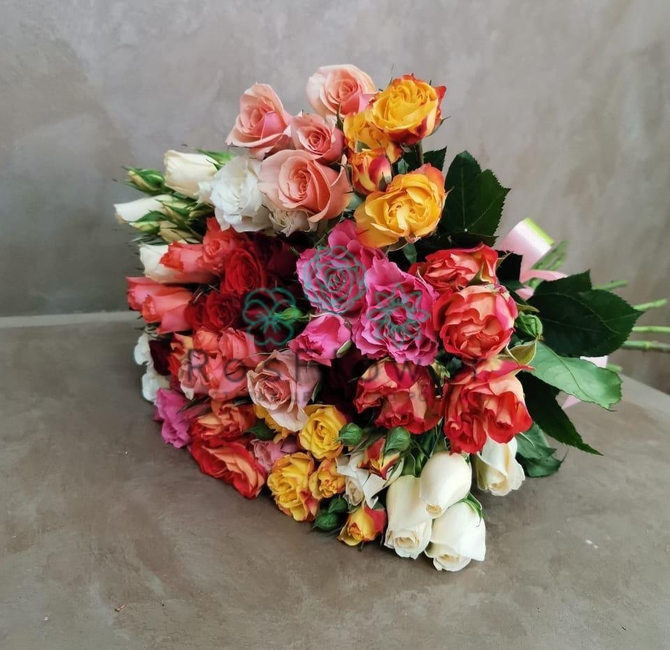 Букет цветов из: Розы в Уральском