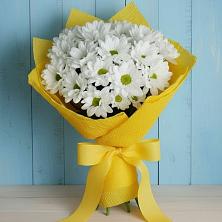 Букет цветов из:  Хризантемы в Уральском