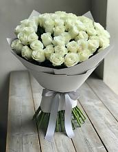 Букет 35 Белых роз в Уральском