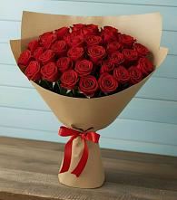 Букет Красные розы Милано в Уральском