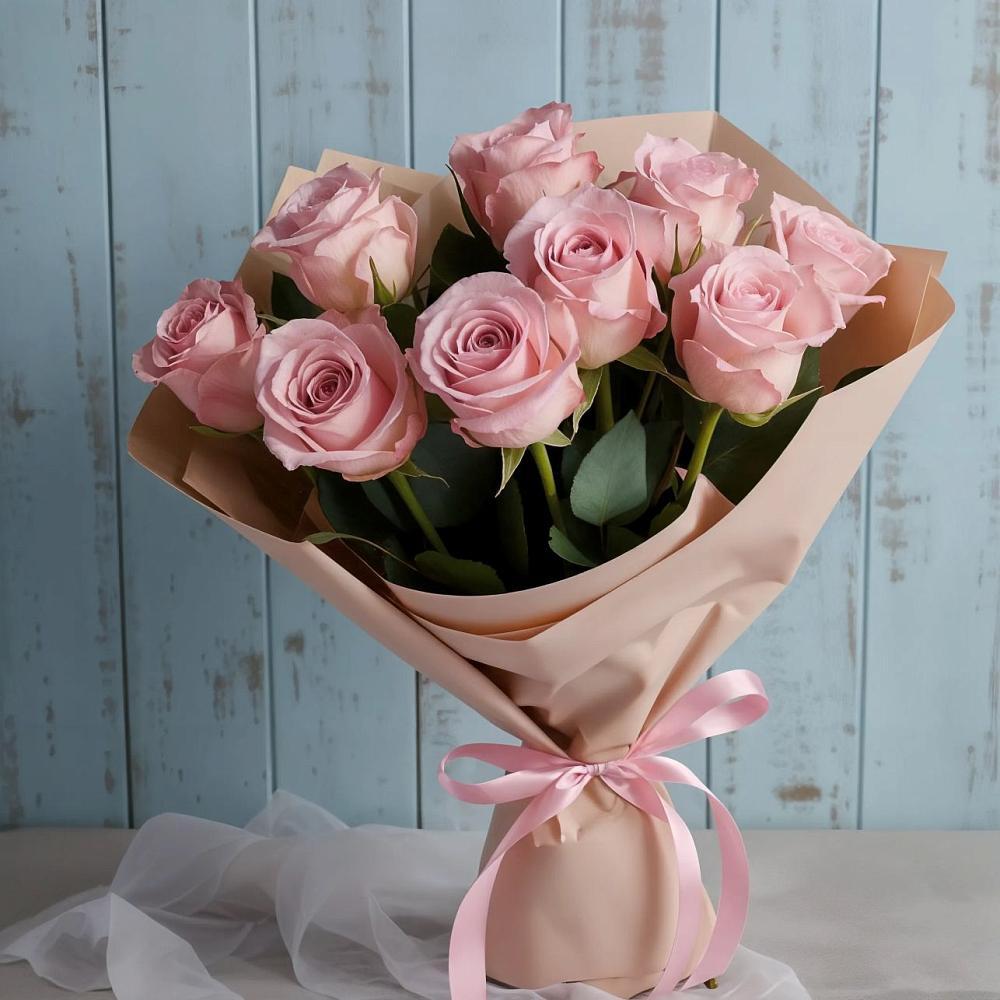 Букет цветов из: Розы в Уральском