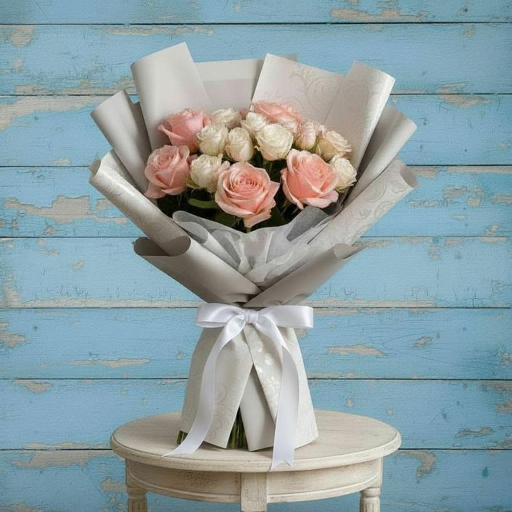 Букет цветов из: Розы в Уральском