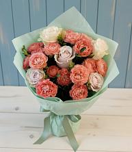 Букет цветов из:  Розы в Уральском