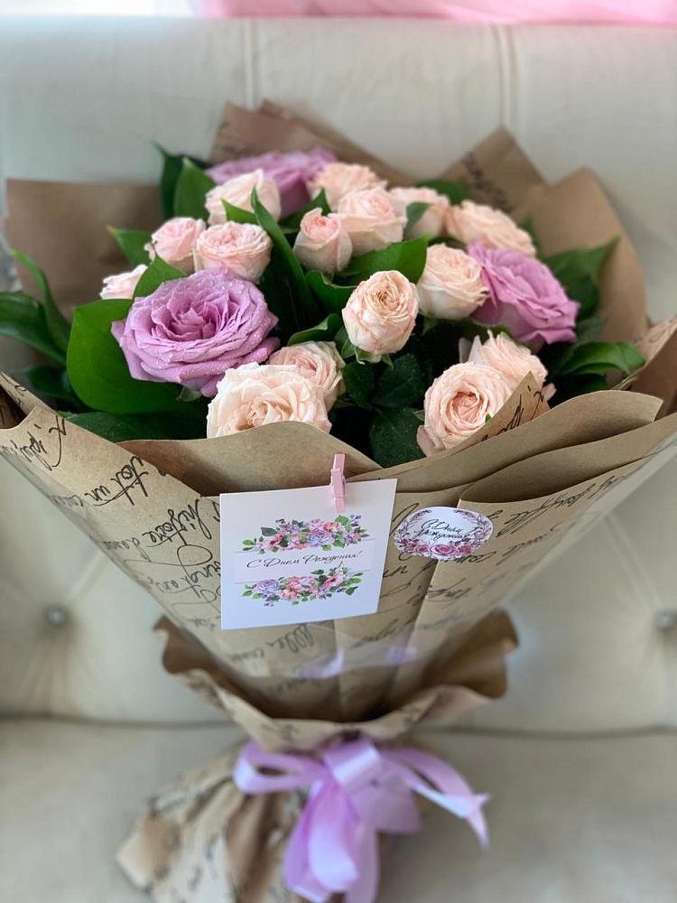 Букет цветов из: Розы в Уральском