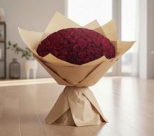 Букет 101 Красная роза в Уральском