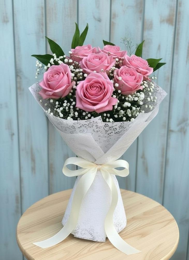 Букет цветов из: Розы в Уральском