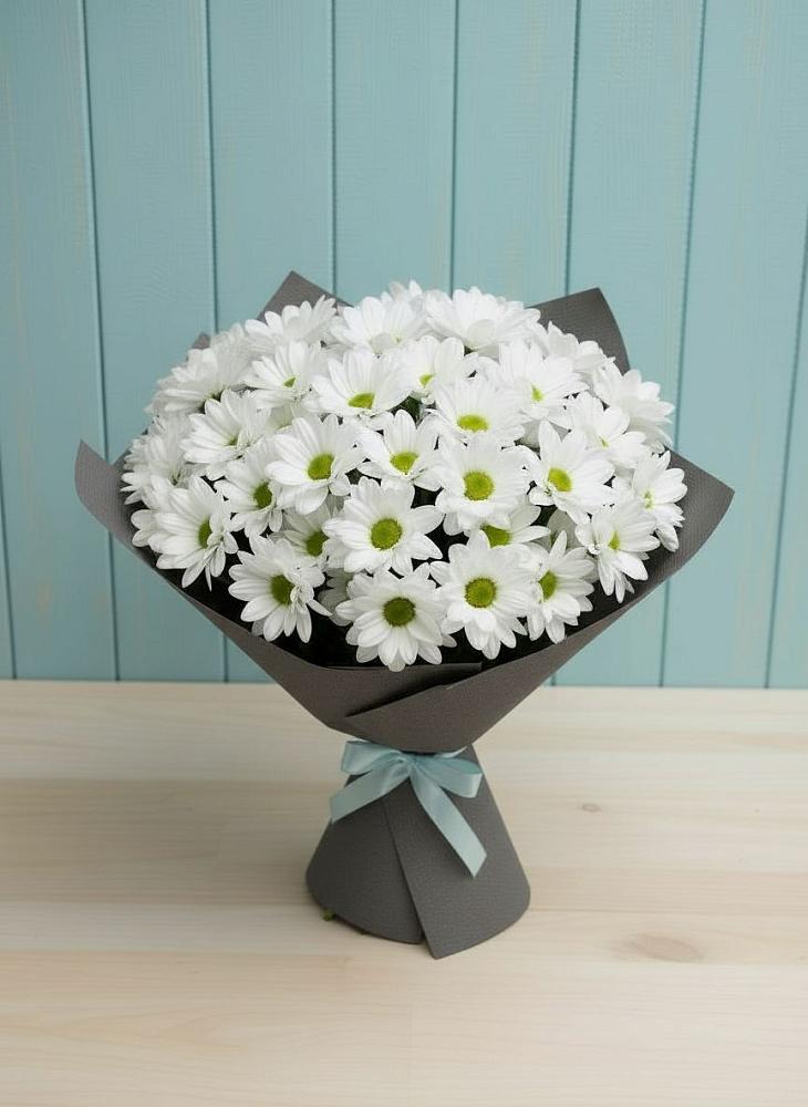 Букет цветов из: Хризантемы в Уральском