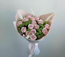Букет цветов из:  Розы и Хризантемы в Уральском