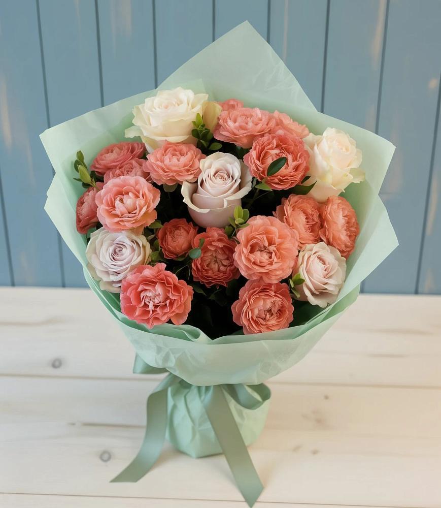 Букет цветов из: Розы в Уральском