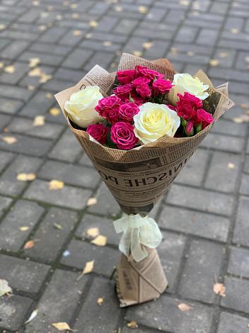 Букет цветов из: Розы в Уральском