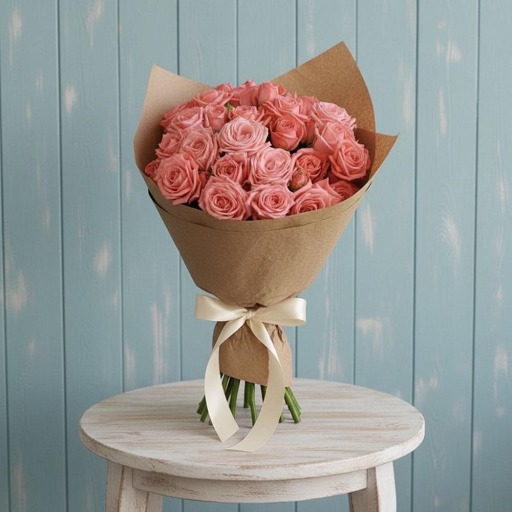 Букет цветов из: Розы в Уральском