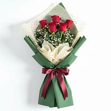 Букет цветов из:  Розы в Уральском