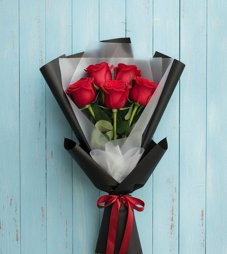 Букет цветов из: Розы в Уральском