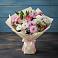 Букет цветов из: Хризантемы, Альстромерии и Розы в Уральском